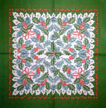 211 Christmas Flowers - 3-ply - CS